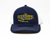 The Fly Fishers Shop Logo Trucker Hat Navy/White