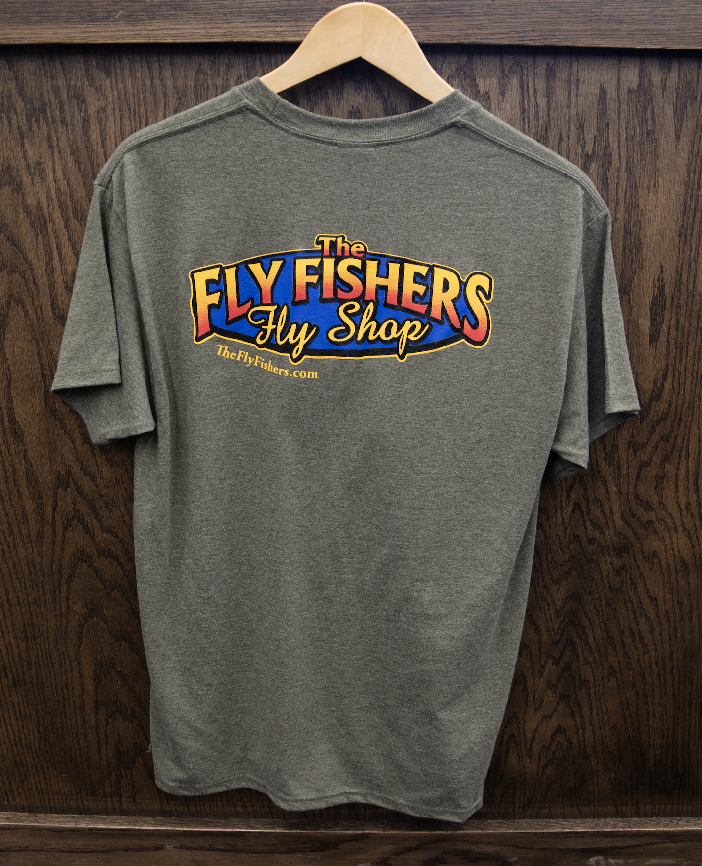 The Fly Fishers Shop T-Shirt Military Green color