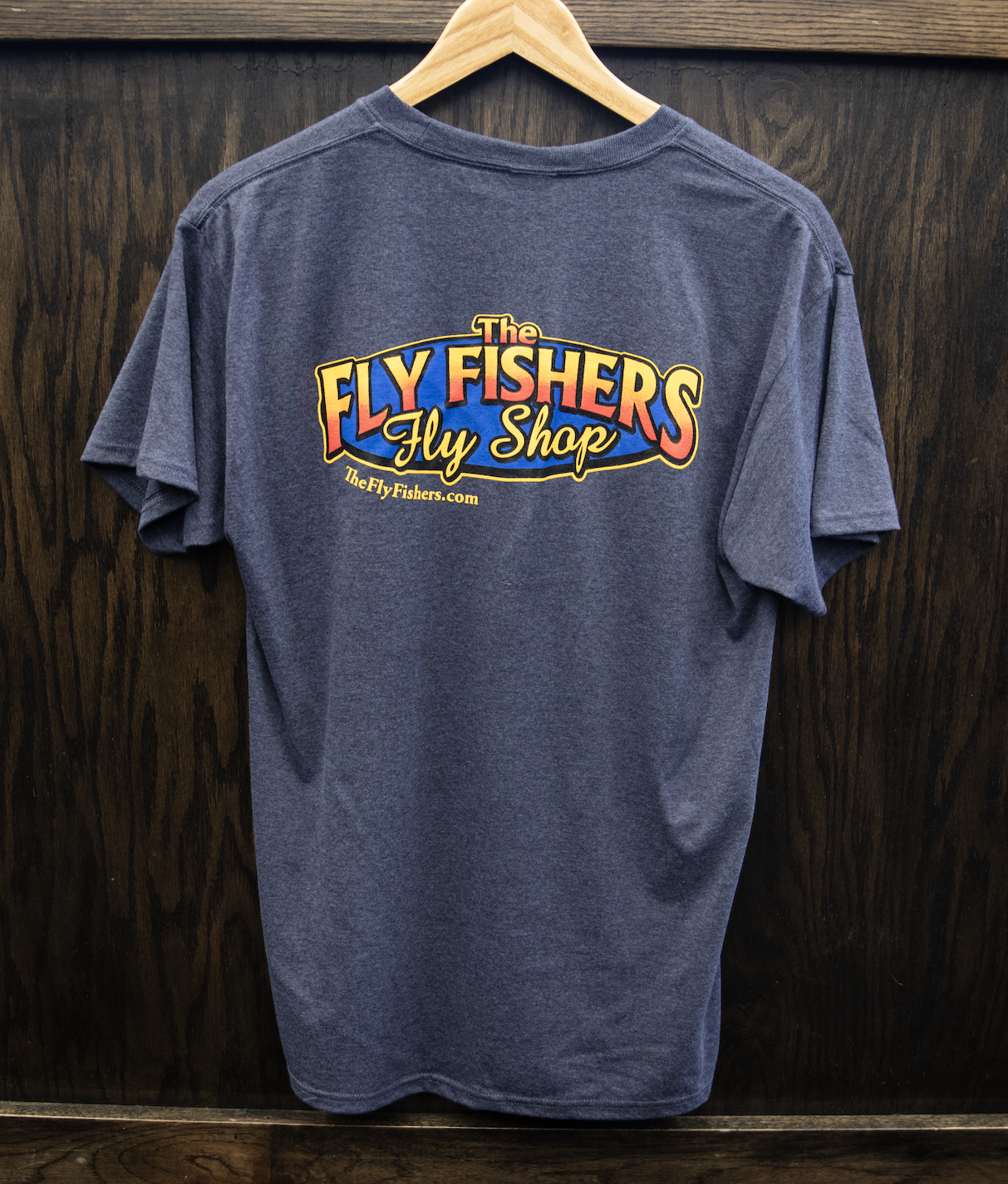 The Fly Fishers Shop T-Shirt Navy color
