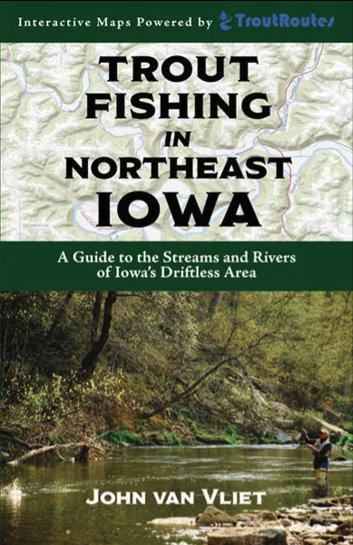 The best book for trout fly fishing in Iowa's Driftless region for sale in store and online