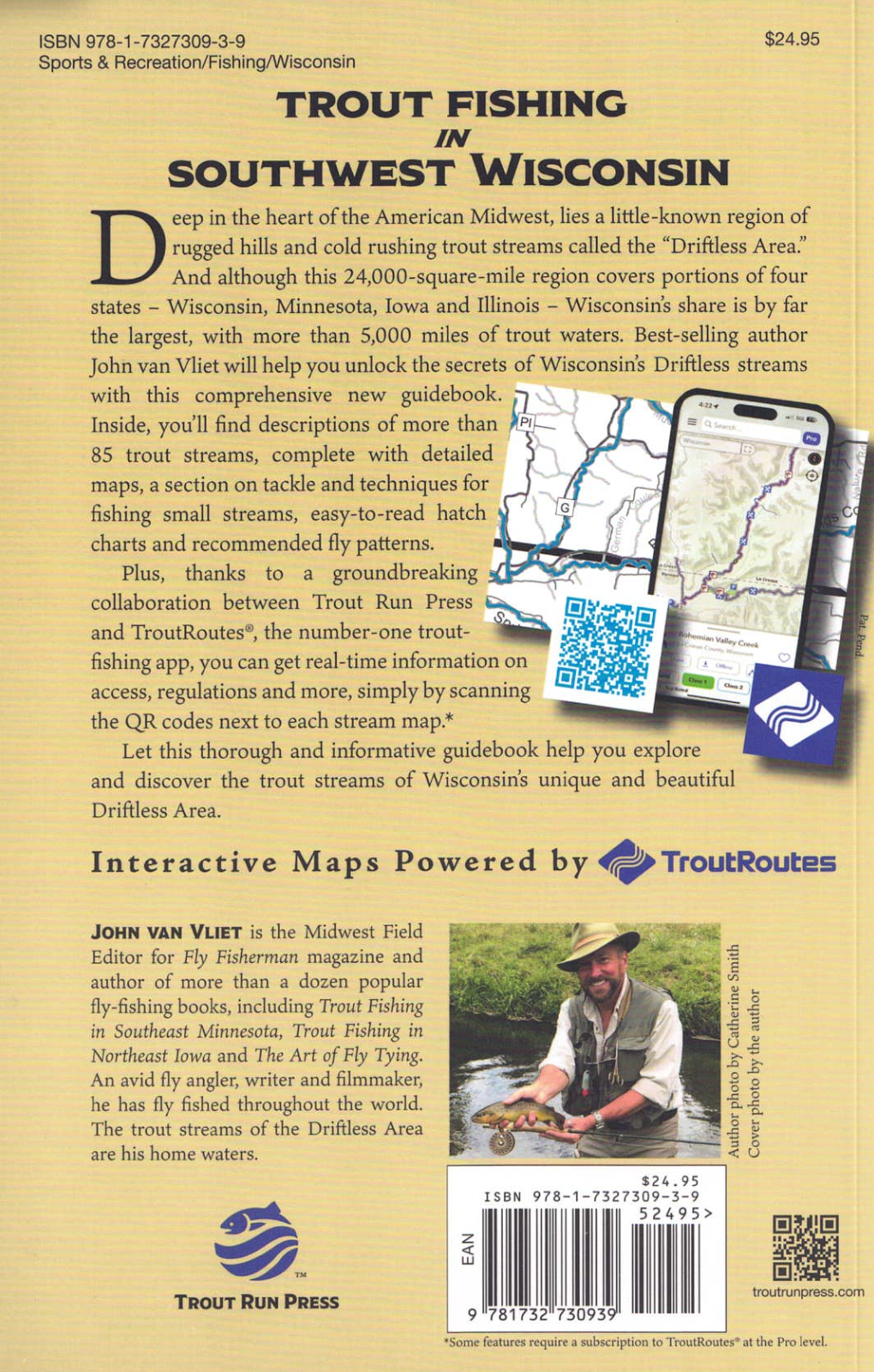 Best book for trout fly fishing in Wisconsin available online for sale and in store