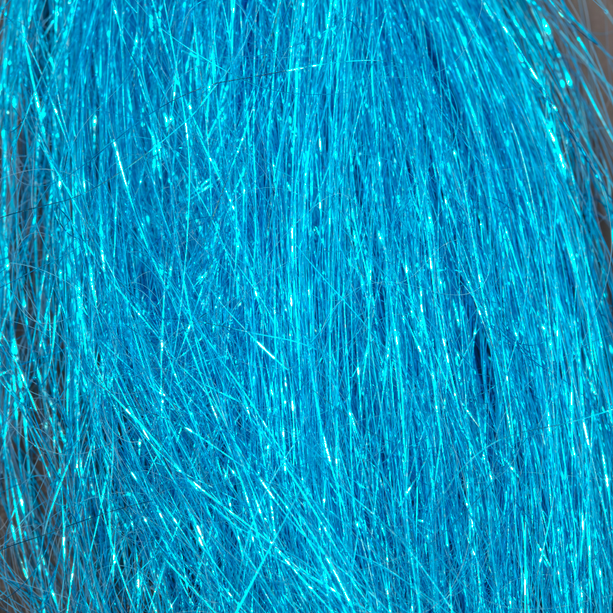 Durable and attractive Angel Hair material, ideal for effective trout streamers