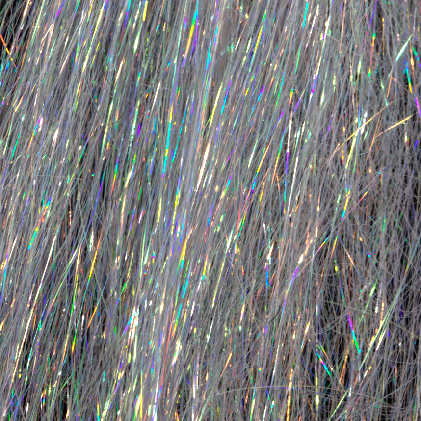 Create professional-looking bass and muskie flies with fine Angel Hair material.