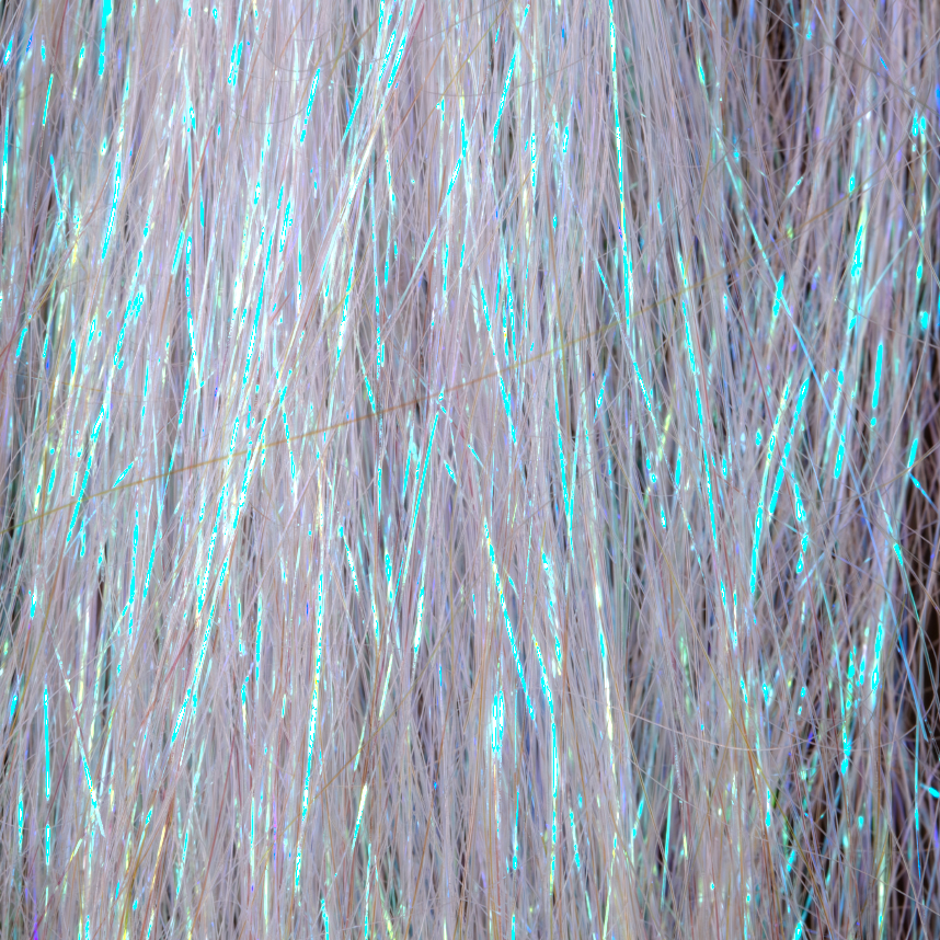 Angel Hair material offers excellent underwater action, suitable for all types of flies.