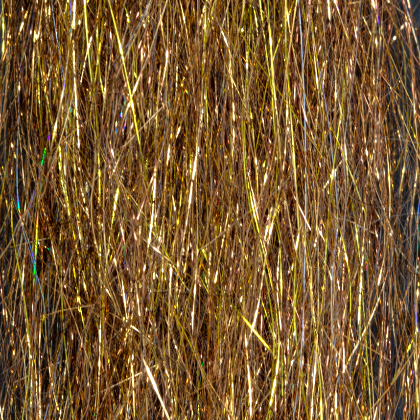 Expertly tie flies with the action-enhancing properties of Angel Hair flash material.