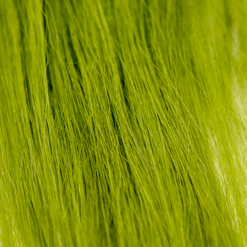 Patch of Cashmere Goat hair dyed olive