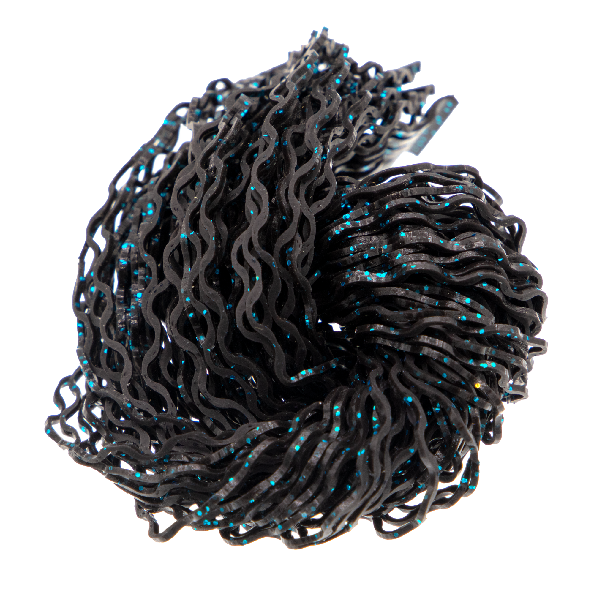 Black/Blue Flake version of Nature's Spirit's Disco Wavy Legs