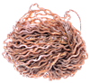 Brown/Orange Flake version of Nature's Spirit's Disco Wavy Legs
