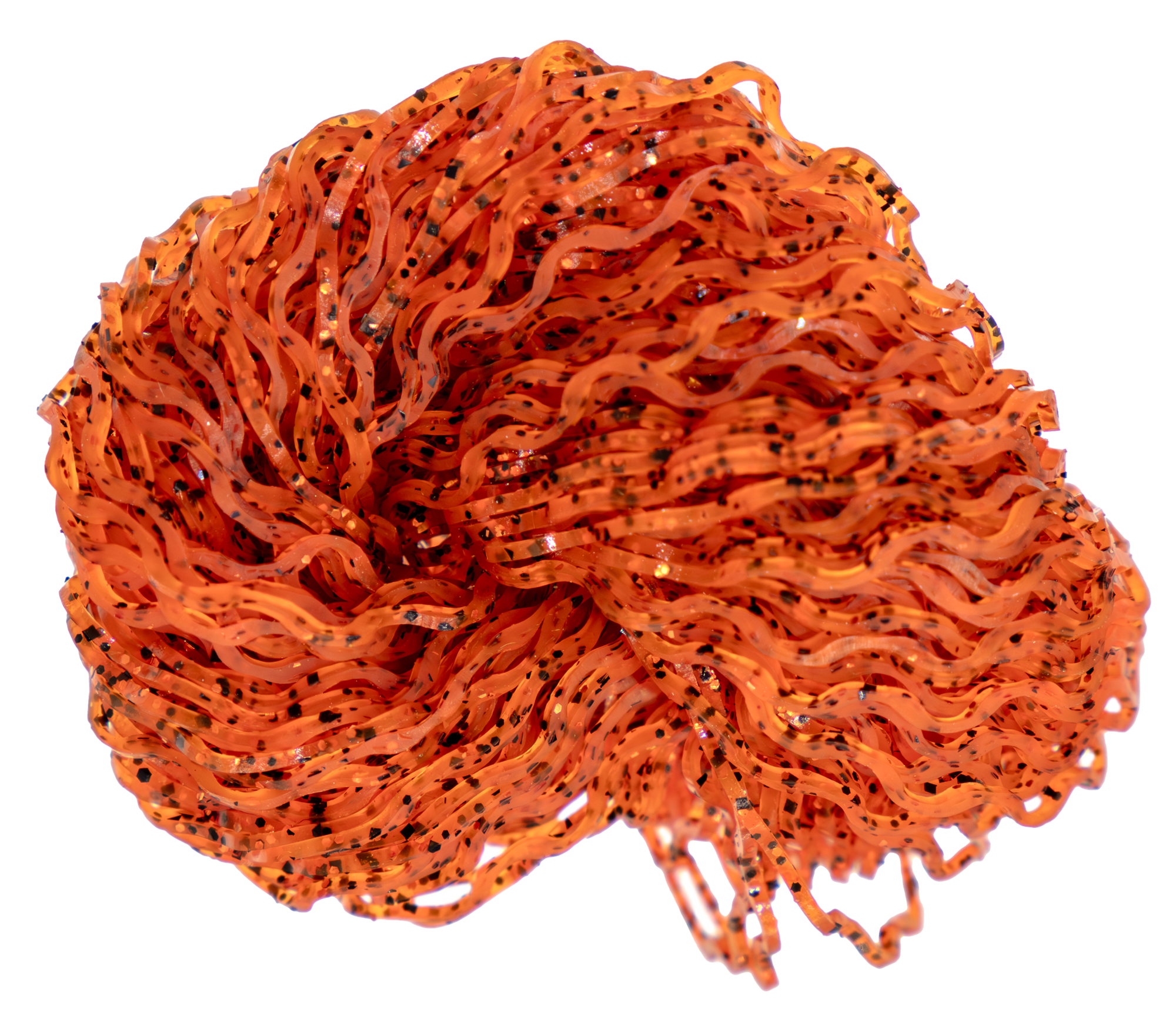 Orange/Orange Black Flake version of Nature's Spirit's Disco Wavy Legs