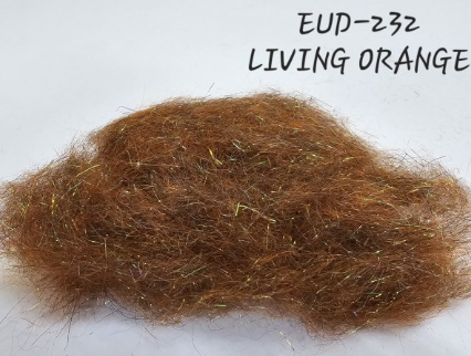 Nature's Spirit Euro Dub in rich chestnut brown for natural baitfish patterns.