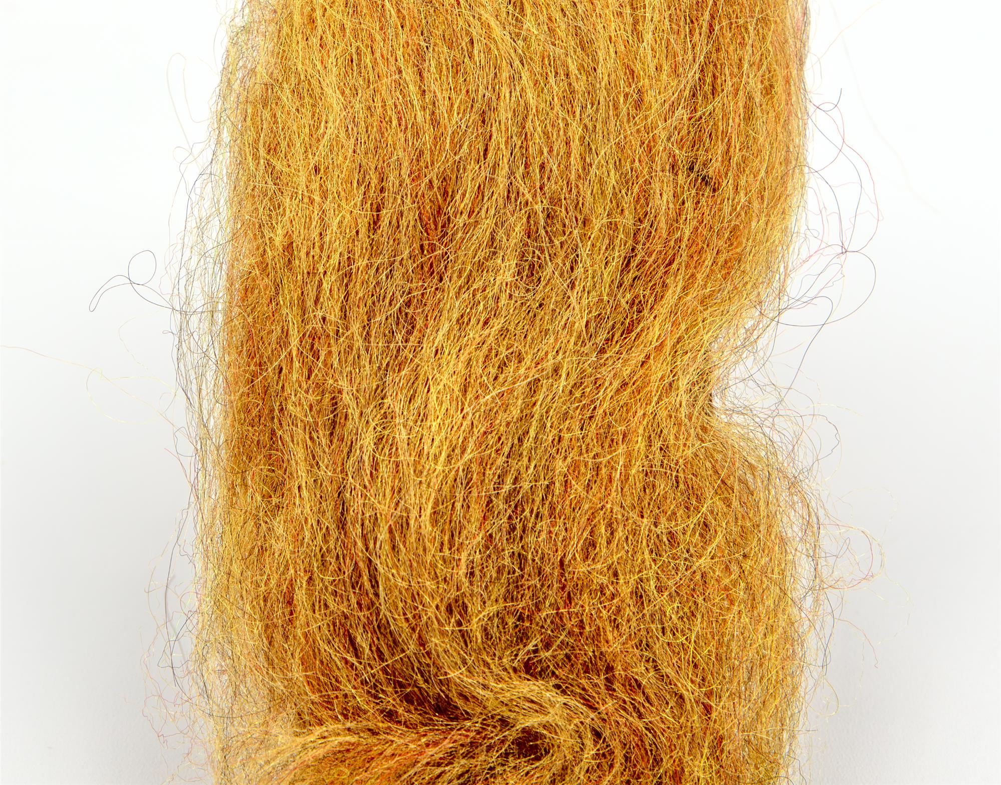 Nature’s Spirit Fish Fur Baitfish Gold synthetic fly tying material for flashy streamer patterns