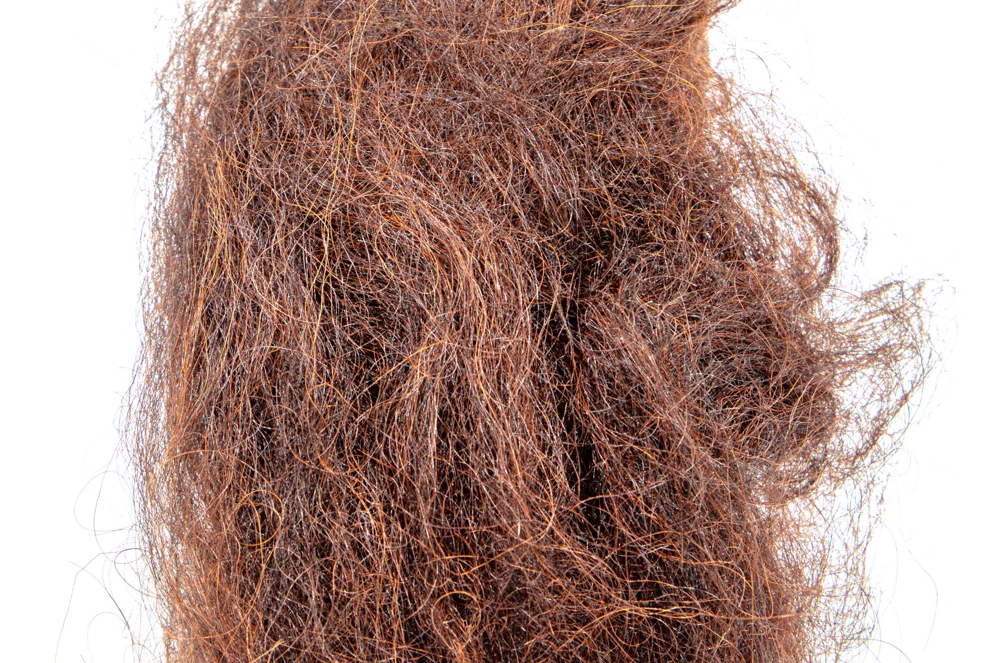 Nature’s Spirit Fish Fur Brown fine synthetic streamer material for natural baitfish fly patterns