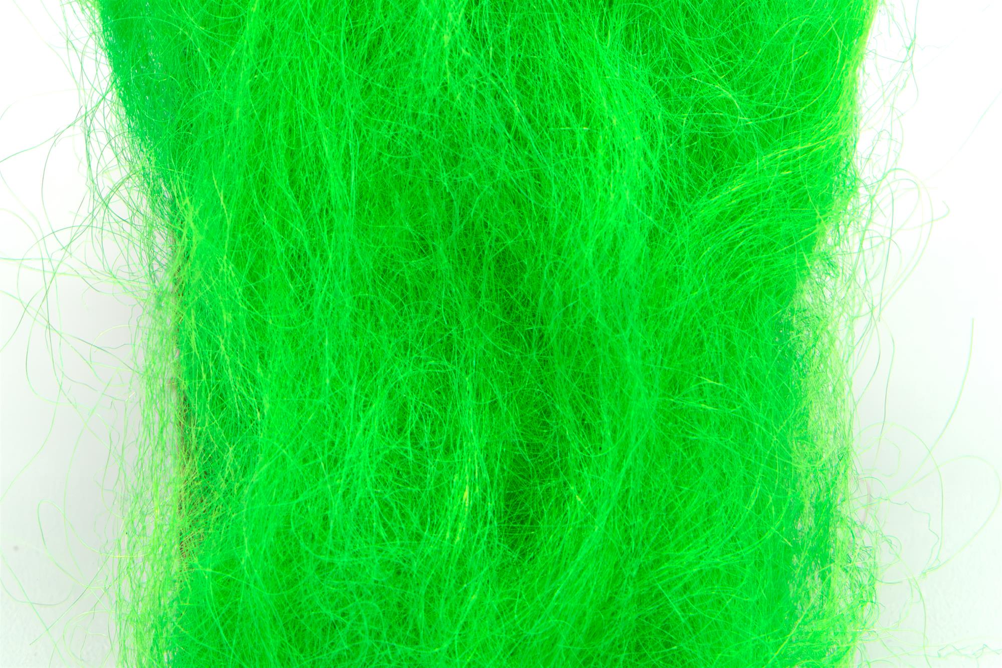 Nature’s Spirit Fish Fur Fluorescent Chartreuse synthetic fiber for pike flies and baitfish patterns