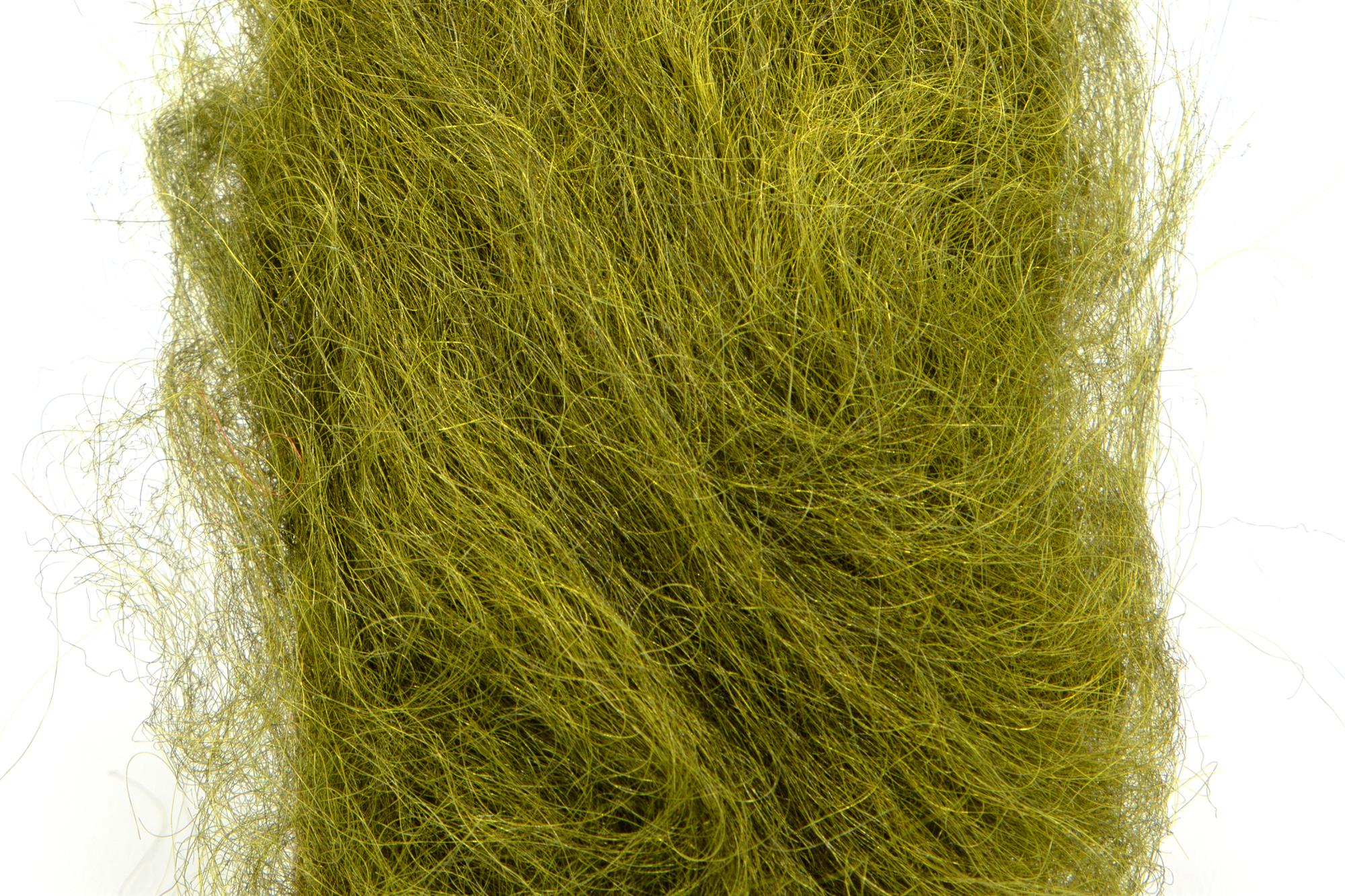 Nature’s Spirit Fish Fur Olive synthetic fly tying material for natural baitfish and nymph patterns