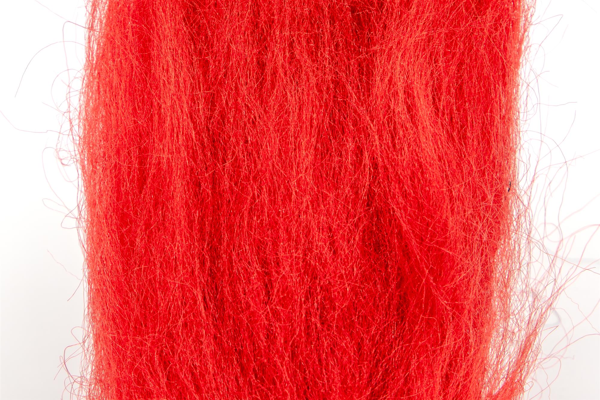 Nature’s Spirit Fish Fur Red synthetic fly tying fiber for pike flies, streamers, and attractor patterns