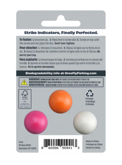 Buy multicolor Oros Fly Fishing Strike Indicators online.