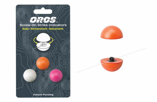 Palsa Pinch on Strike Indicator Floats Orange - Fly Fishing for sale online