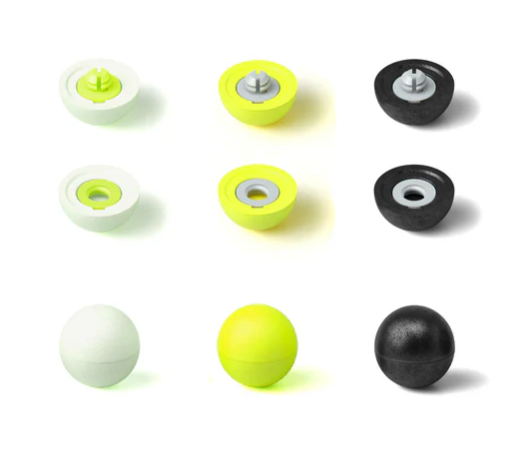 Oros Tech Pack includes a chartreuse, black and glow in the dark strike indicator for all fishing conditions.