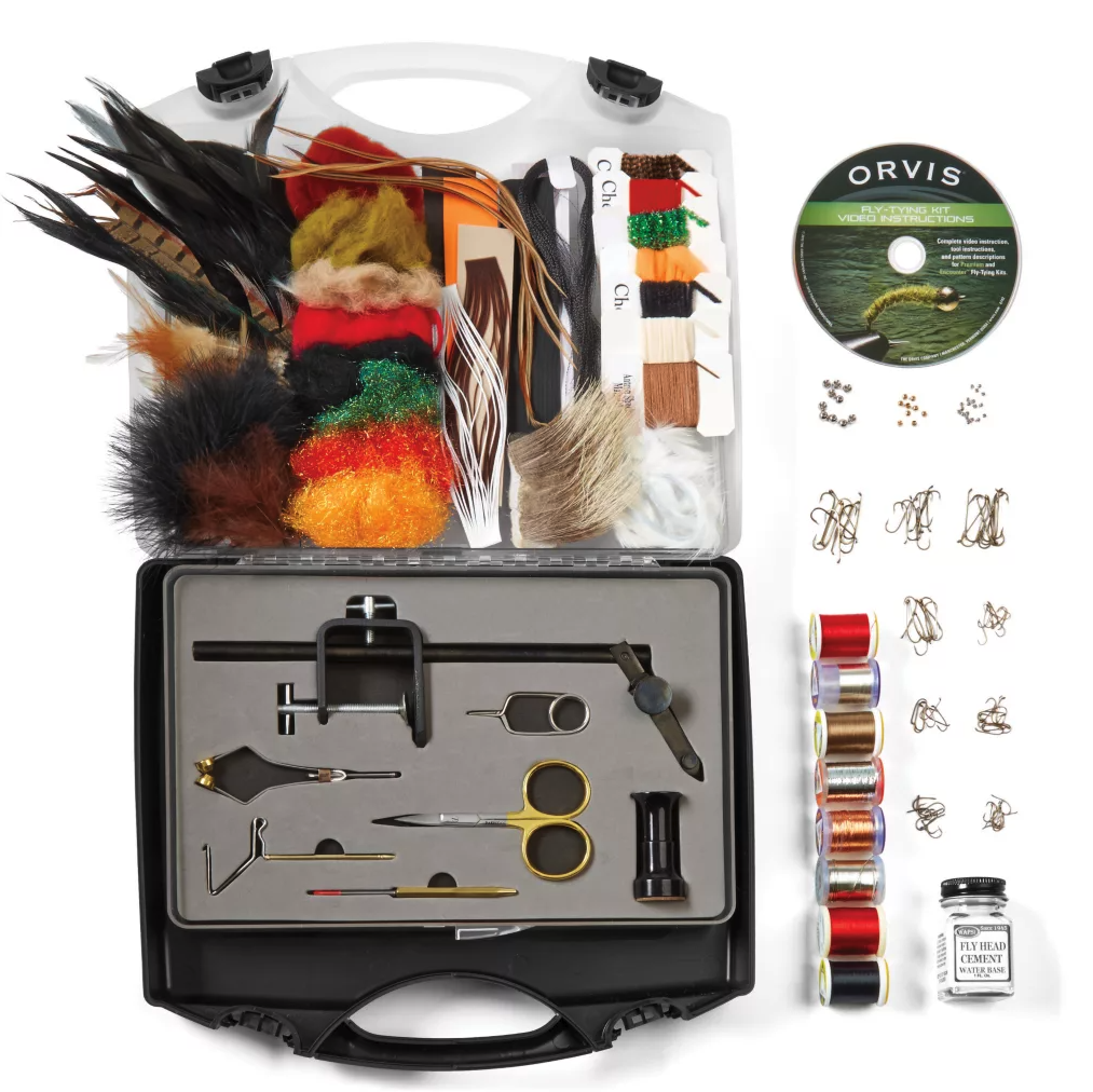 Order Orvis Premium Fly Tying Kit online for free shipping on a best fly tying kit.