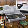 Orvis Premium Fly Tying Kit includes fly tying tools and materials to tie 16 patterns.