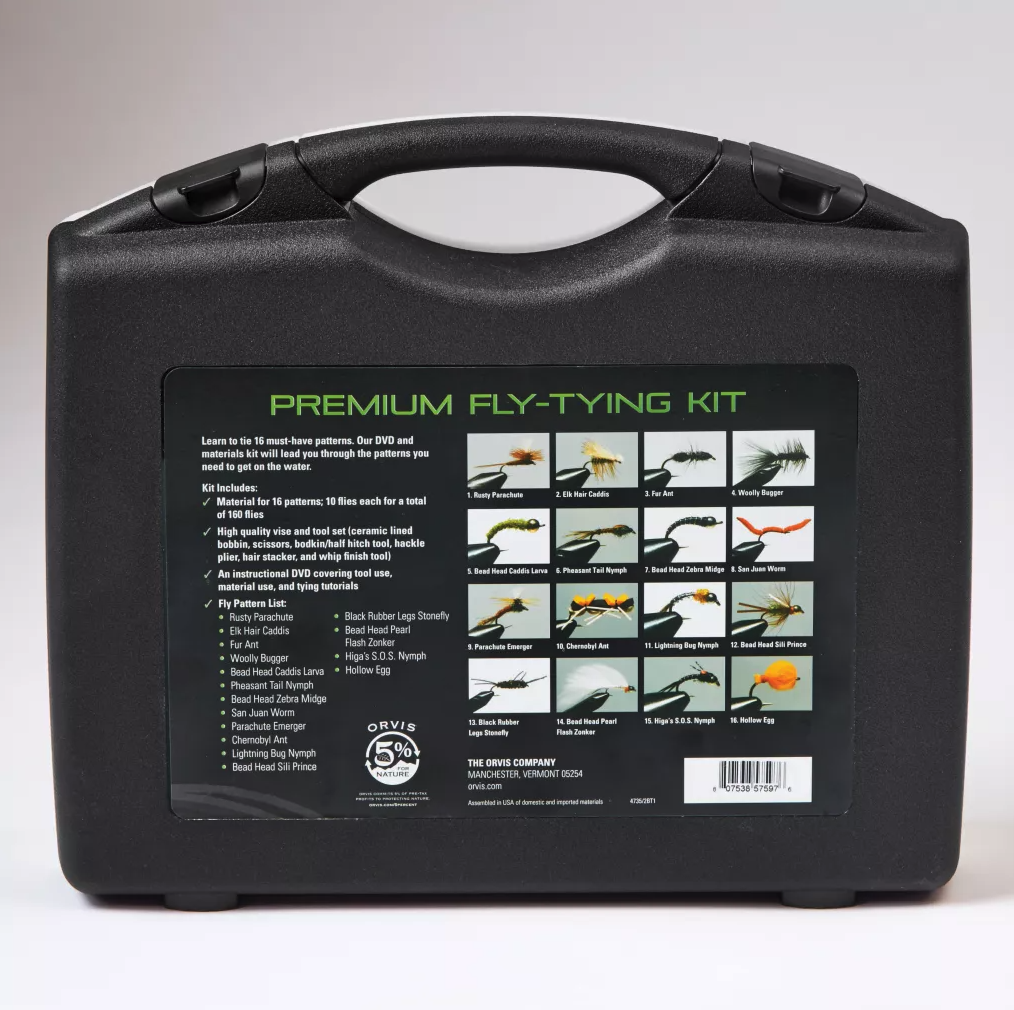 Buy in stock Orvis Premium Fly Tying Kit for fly tying made easy.