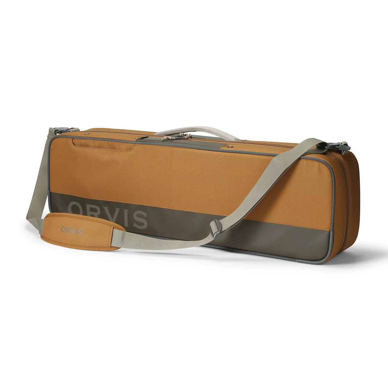 Spacious Orvis Carry-It-All Bag for Organizing Fishing Rods, Reels, and Accessories