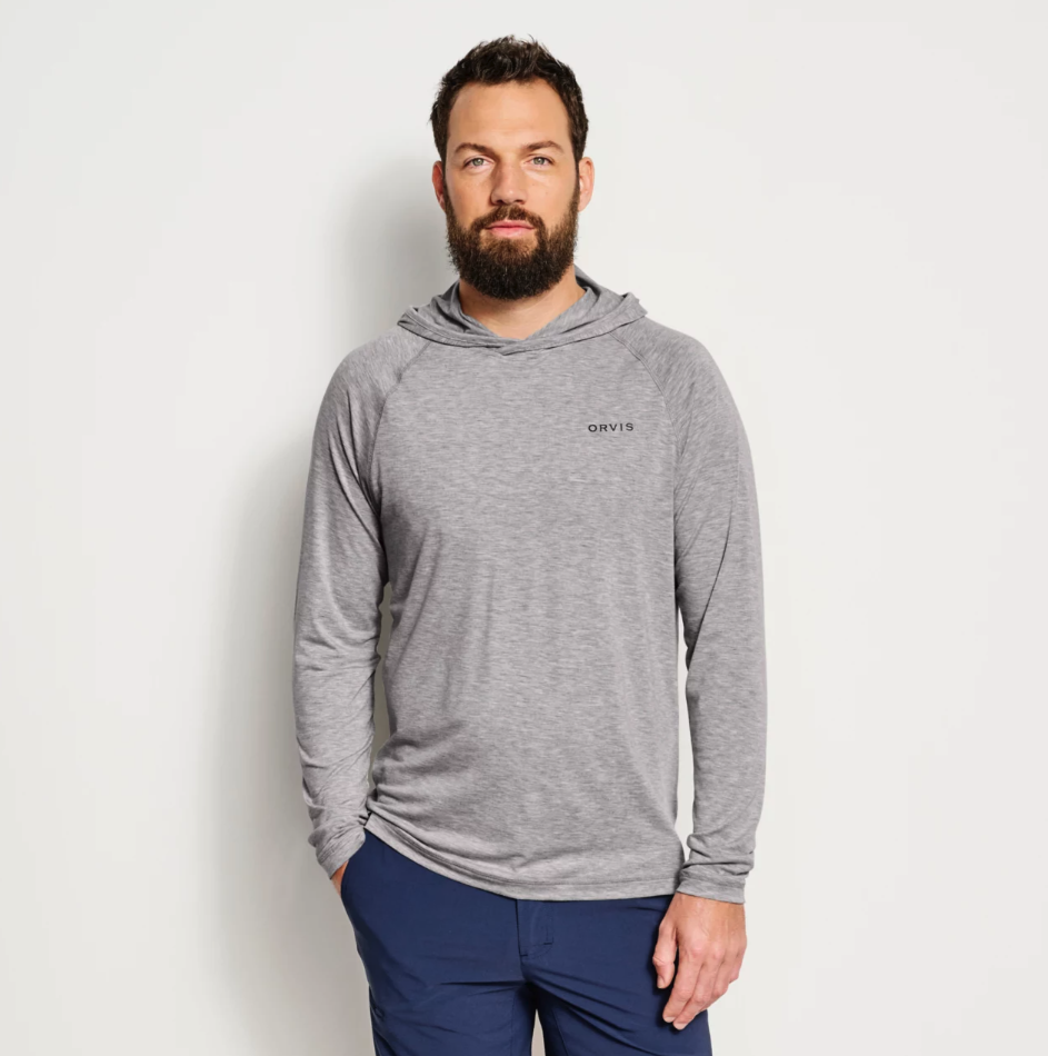 Orvis DriCast Performance Hoodie - durable sun shirt for all-day outdoor adventures.