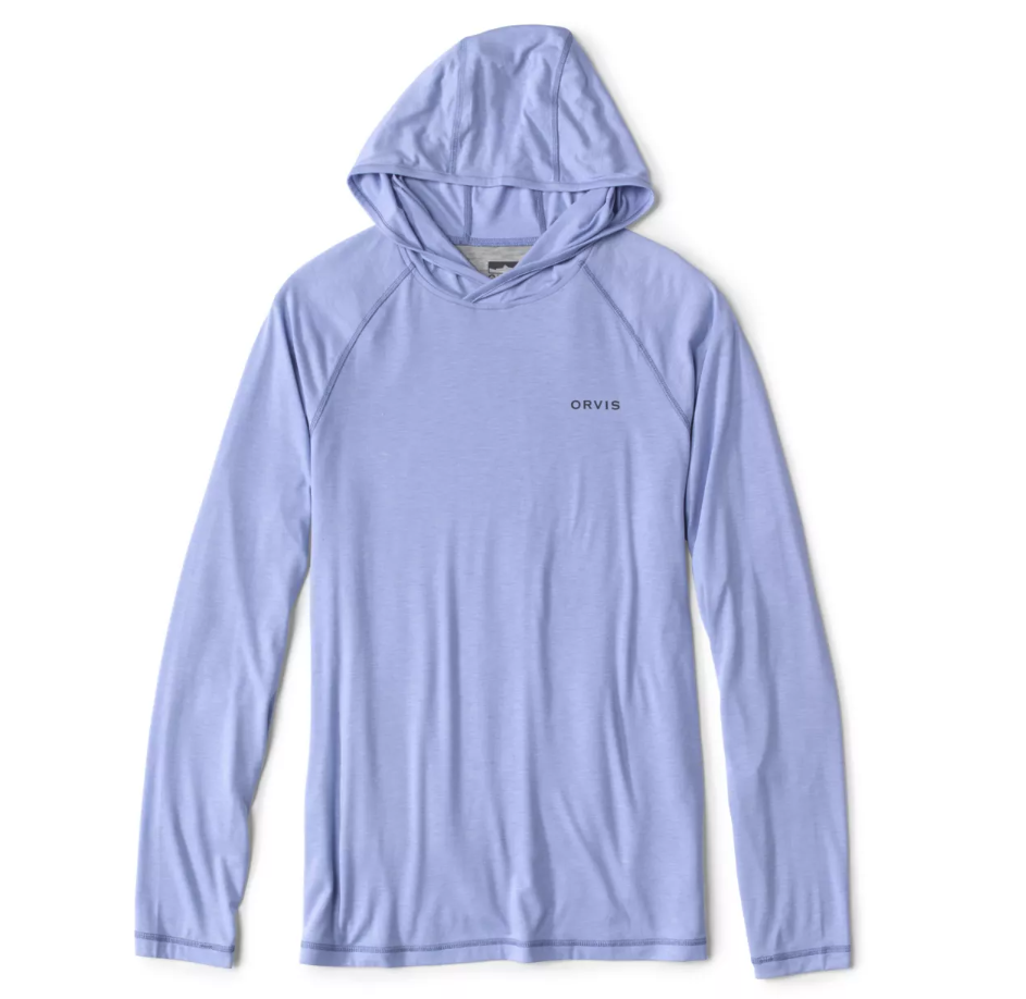Orvis DriCast UPF Sun Hoodie - essential UV protection for outdoor enthusiasts.