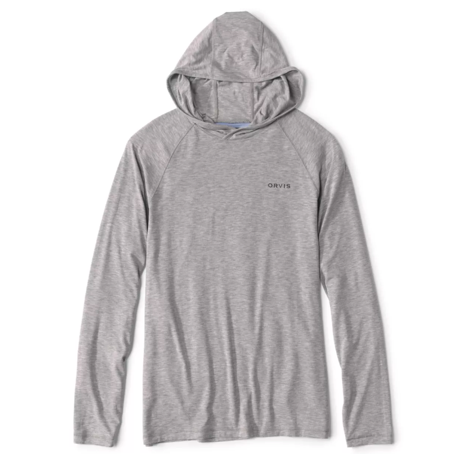Breathable Orvis DriCast Sun Hoodie - stay cool and protected during outdoor activities.