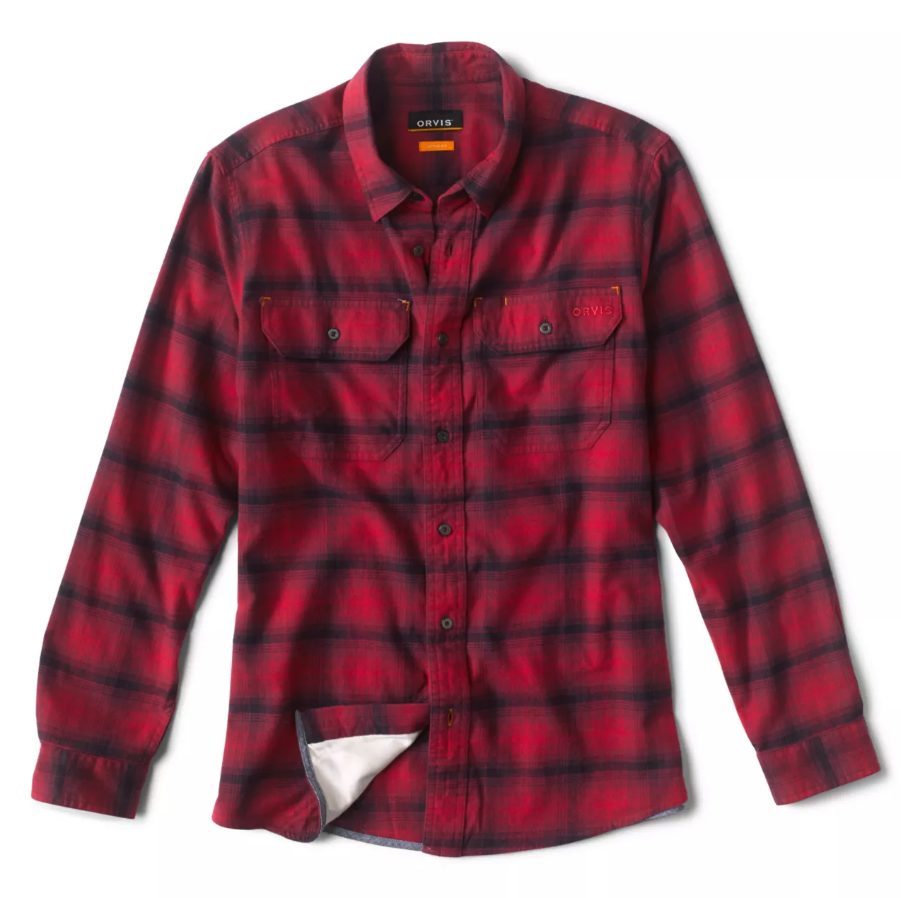 Buy Orvis Flat Creek Tech Flannel Shirt online with free shipping at TheFlyFishers.com