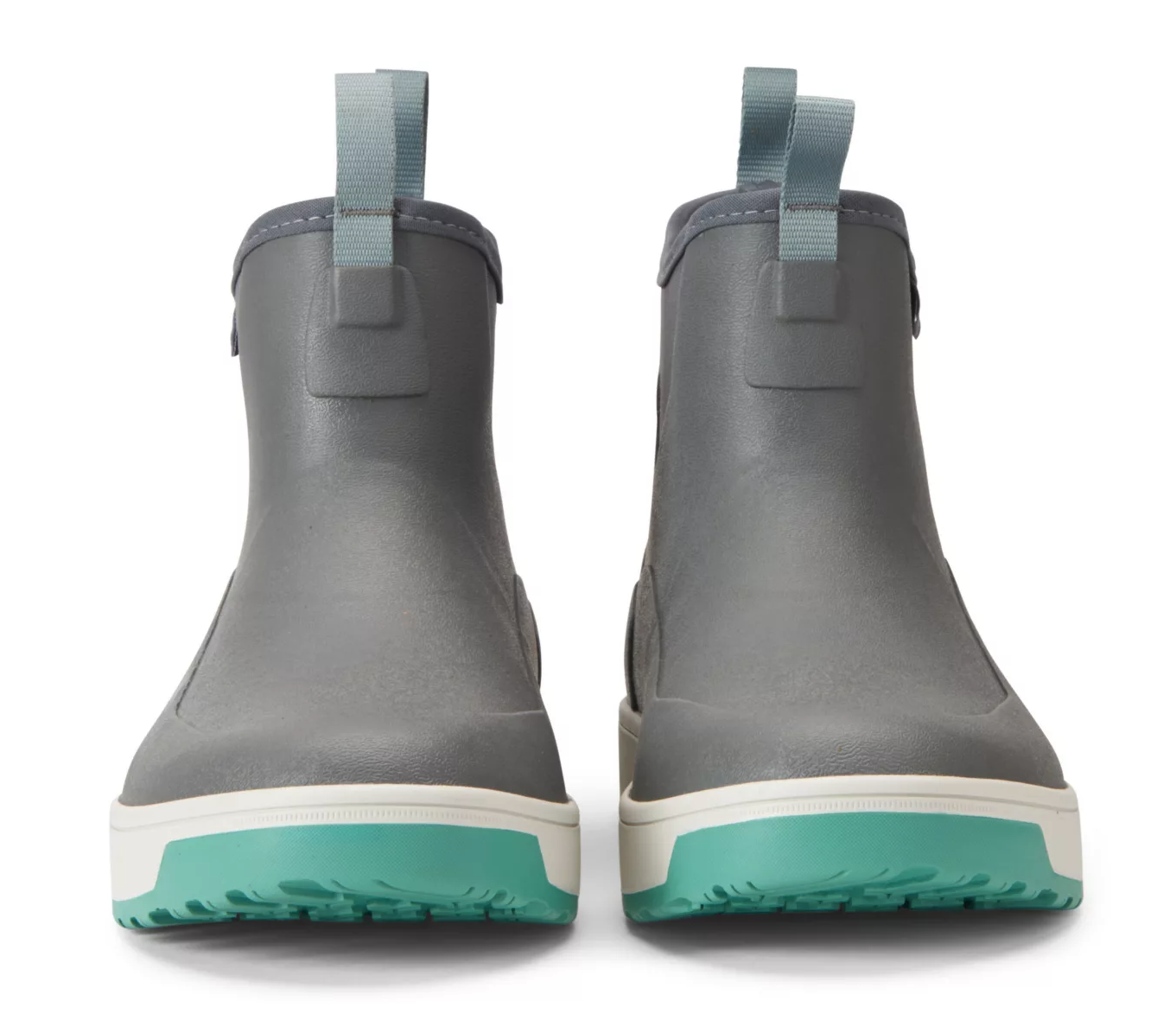 Orvis PRO Deck Boots front view in steel color.