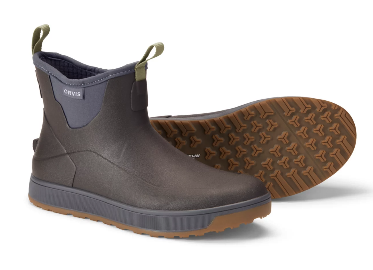 Orvis PRO Deck Boots in tarmac color.