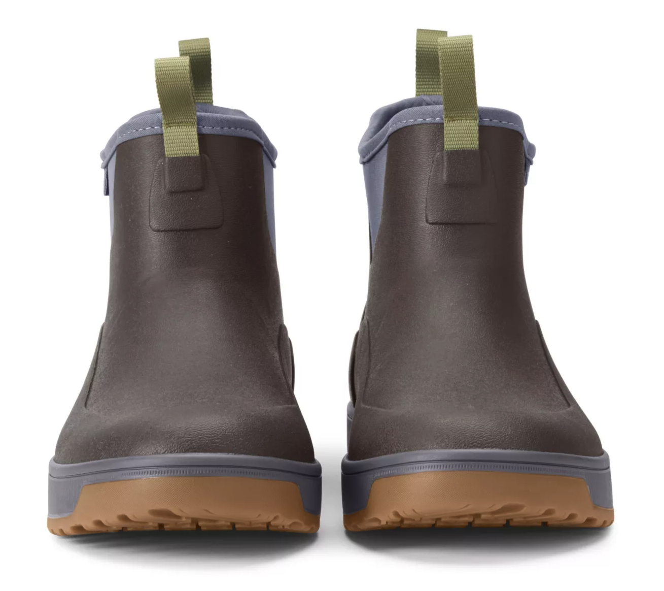 Orvis PRO Deck Boots front view in tarmac color.