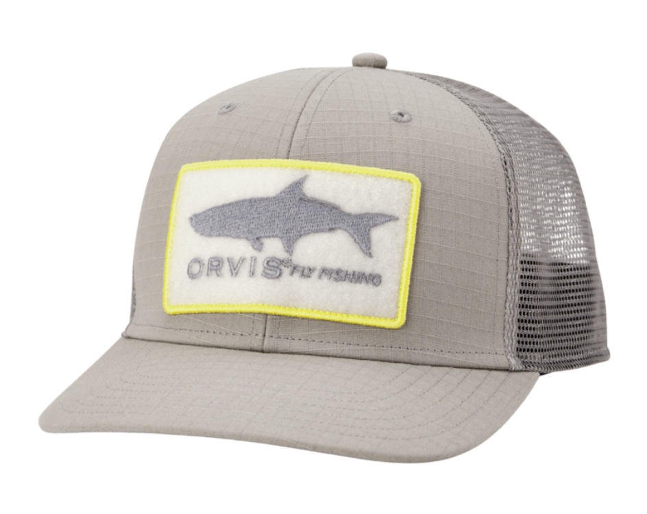 Orvis Covert Fish Series Trucker Hat Titanium color