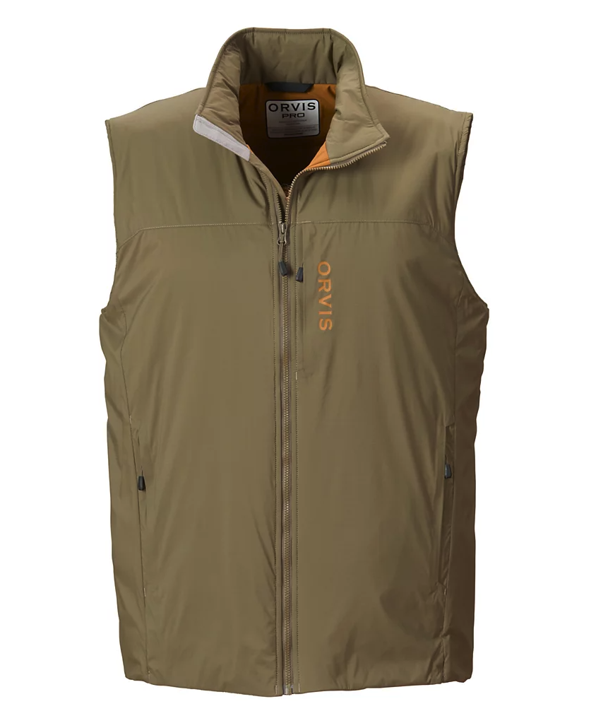 Orvis PRO Insulated Vest Tarragon color