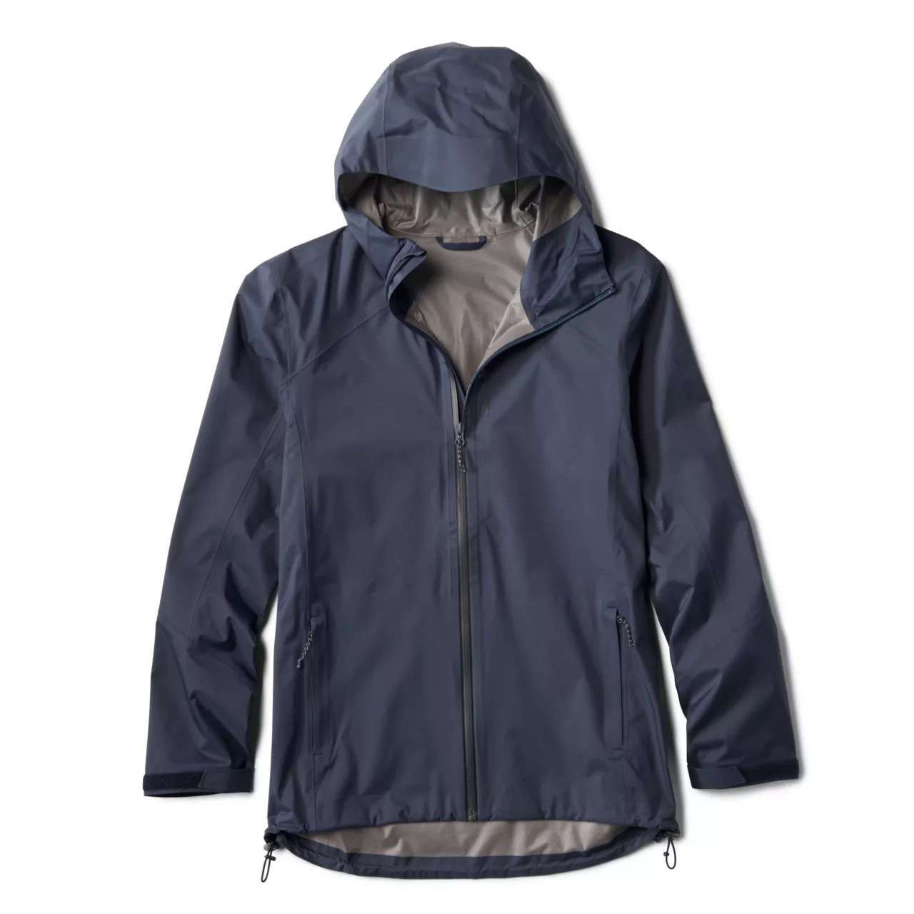 True Navy colored style of the Orvis Men's Ultralight Storm 2.5L Jacket