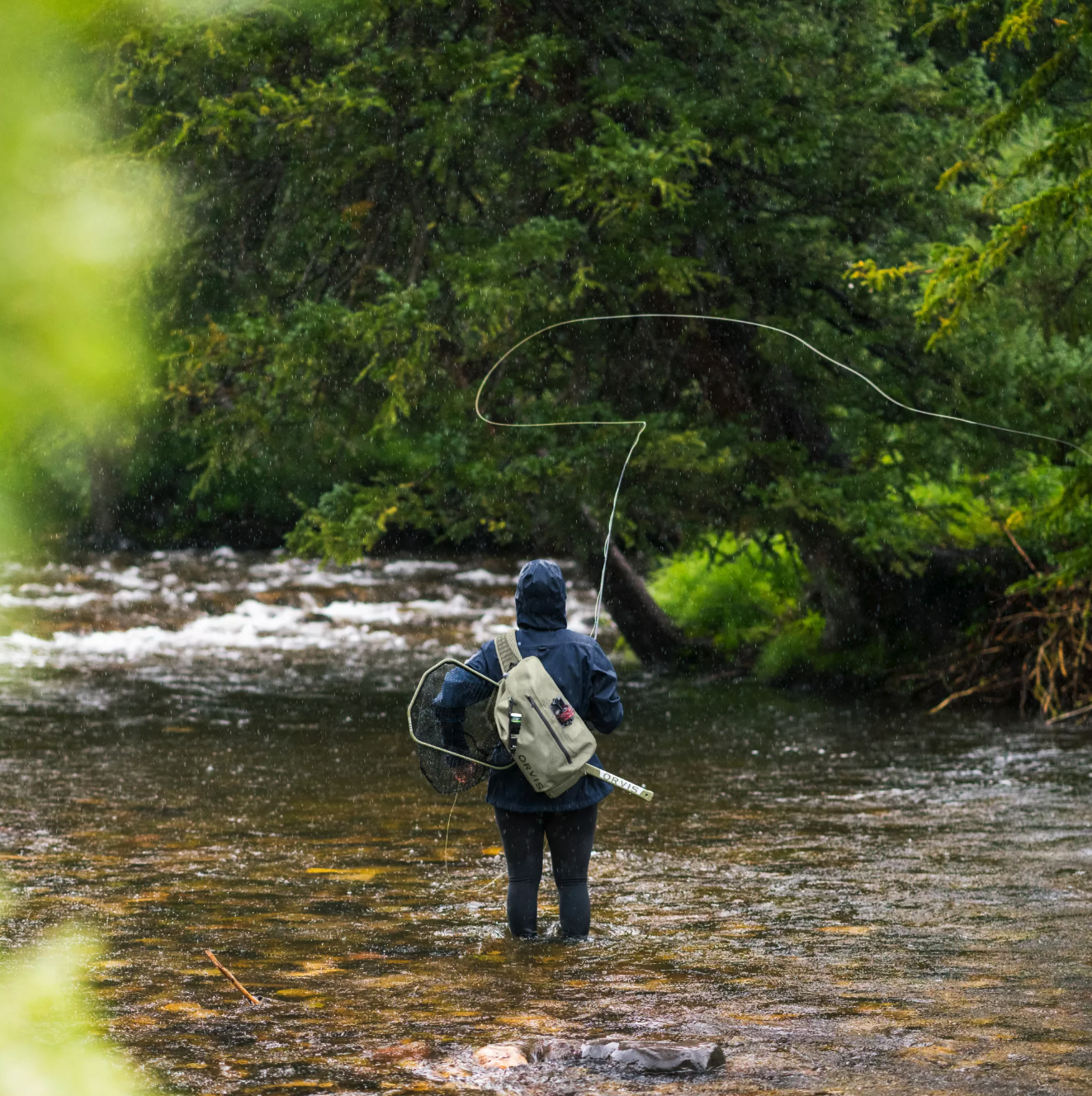 Orvis PRO Waterproof Sling 14L with Water-Resistant Design for Fishing Trips