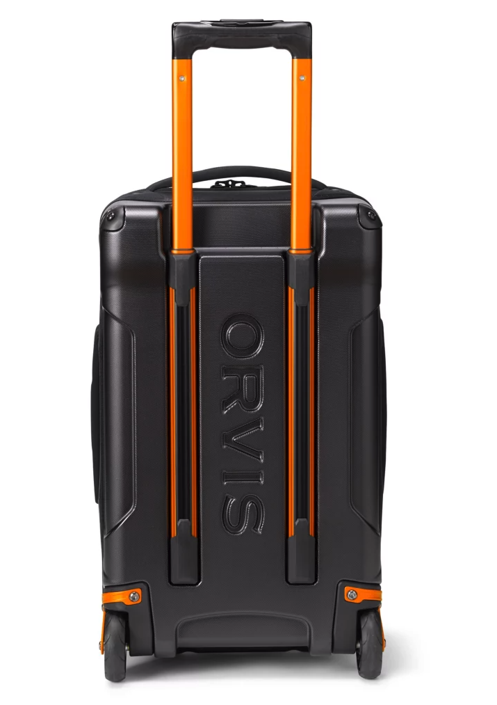 Water-Resistant Orvis Trekkage LT Adventure 40L Roller Bag for Versatile Travel Use