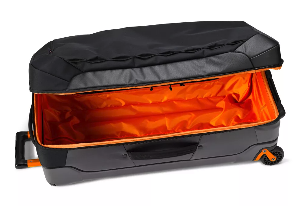 Orvis Trekkage LT 80L Checked Roller Bag with Ample Storage for Travel Gear