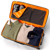 Orvis Trekkage LT Adventure 80L Checked Roller Bag keeps fly fishing gear separate and organized on fishing trips.