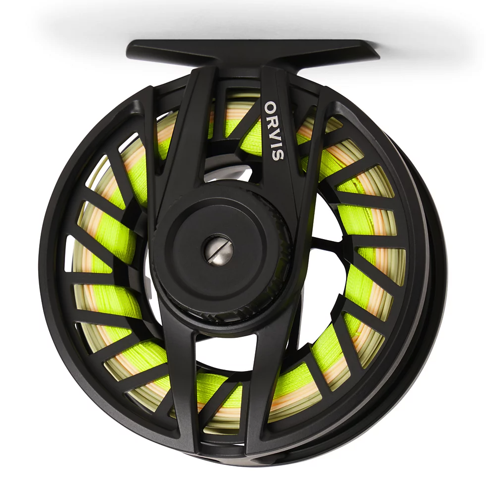 Drag knob side view of  Orvis Clearwater Fly Reel