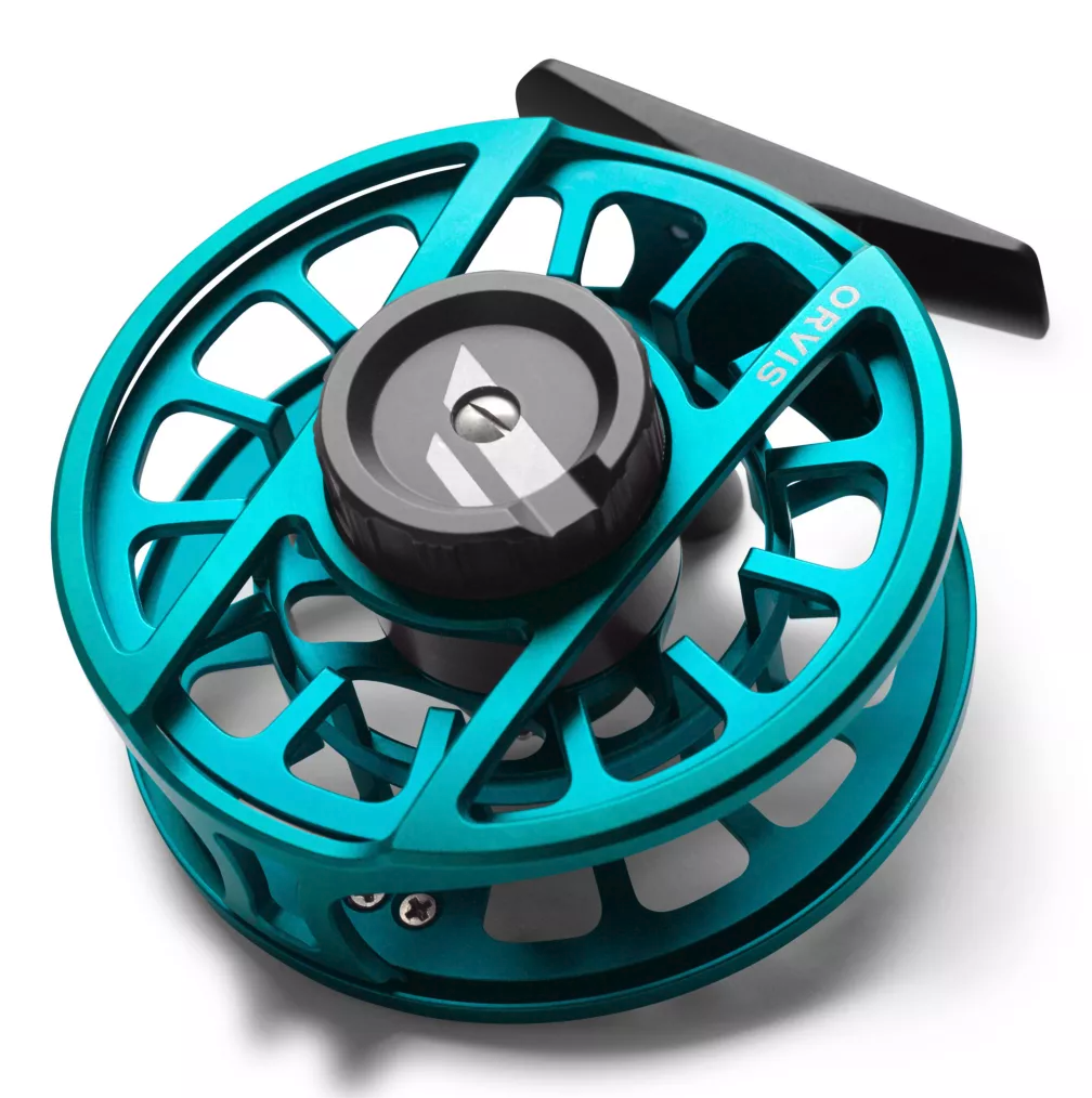 Orvis Hydros reel with refined design for better line stacking and retrieval rates