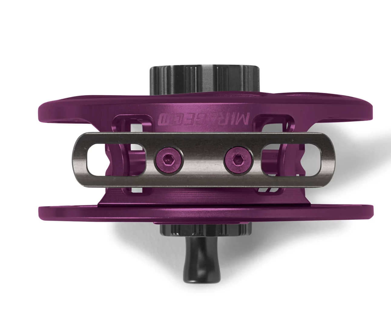 Top view of  Orvis Mirage LT Reel Purple