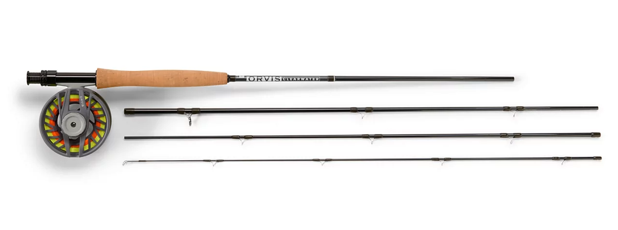 Side view of  Orvis Clearwater Fly Rod Outfit