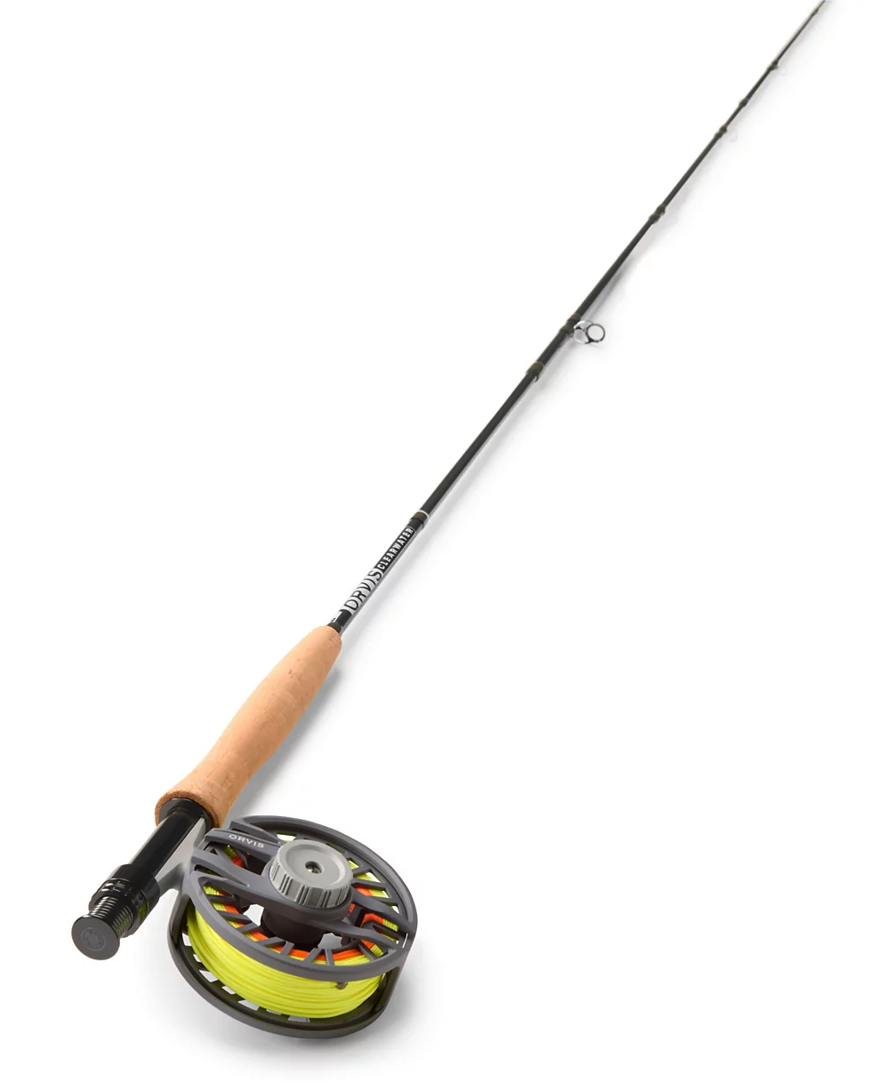 Angled view of  Orvis Clearwater Fly Rod Outfit