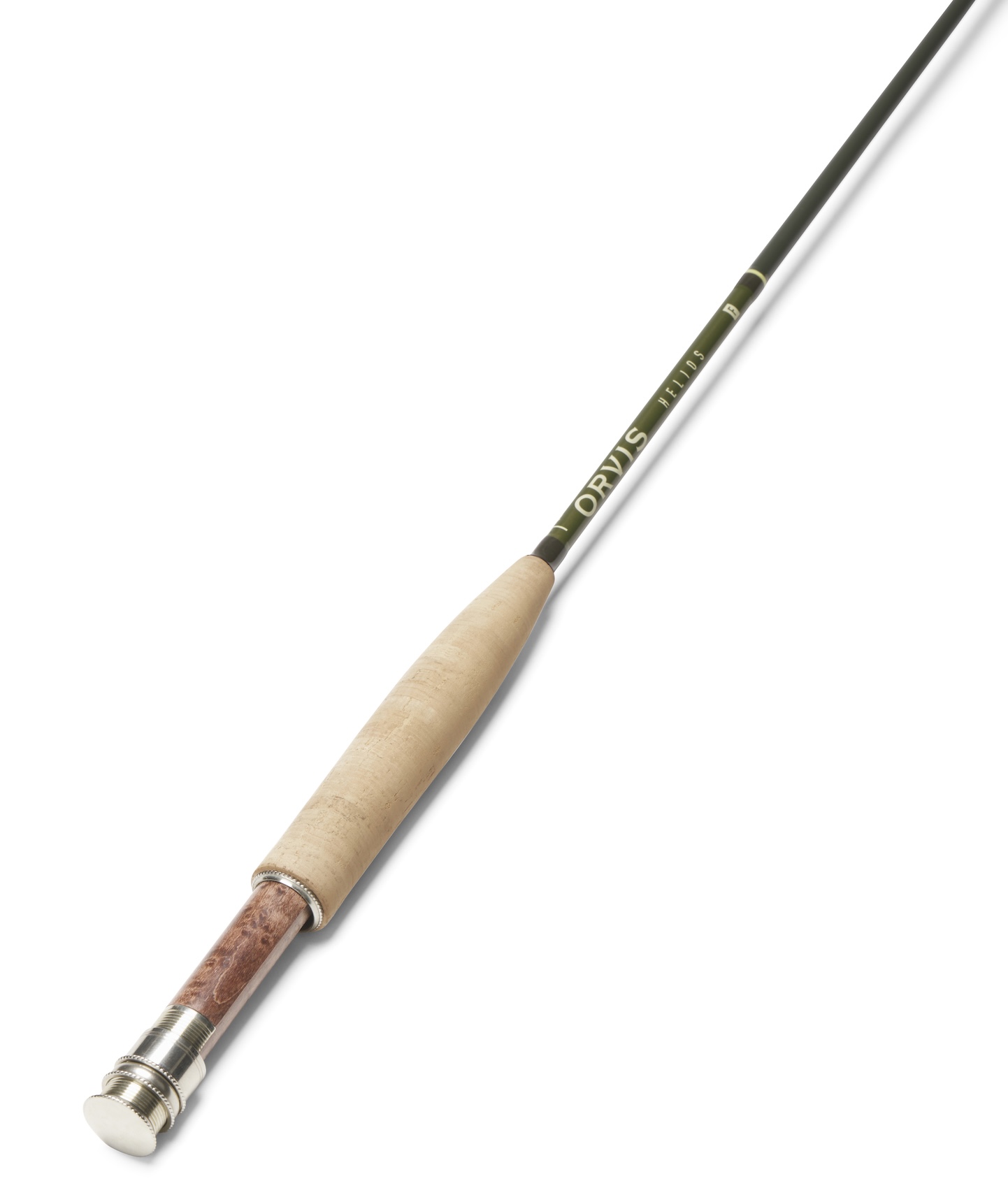 Angled lower section of Orvis Helios F Rosenbauer Edition Fly Rod