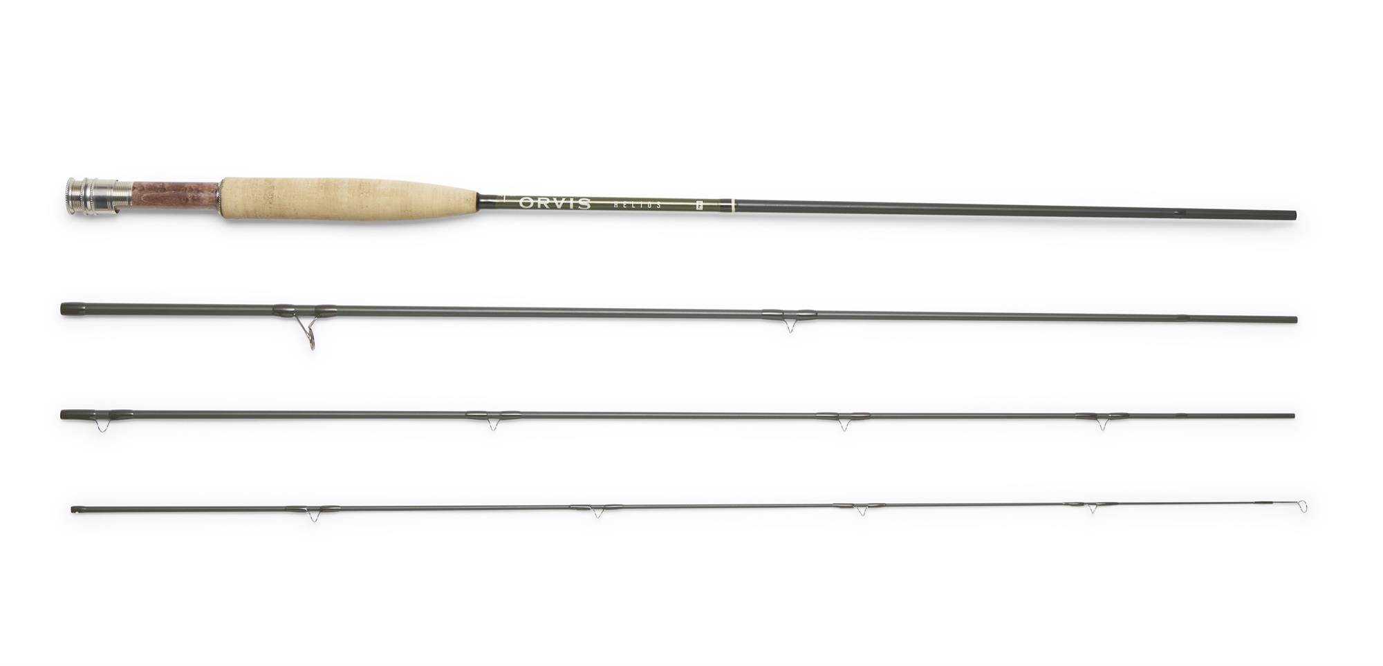 All 4 sections of Orvis Helios F Rosenbauer Edition Fly Rod