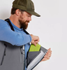 Orvis PRO Zipper Waders with adjustable elastic suspenders and waist-high conversion feature