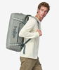 Weatherproof Patagonia duffel bag for camping and hiking trips