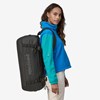 Black Hole Duffel 55L with padded shoulder straps for comfortable carry
